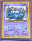 Mew - 47 - 2000 Pokemon Wizards Black Star Promo Card Vintage Rare LP