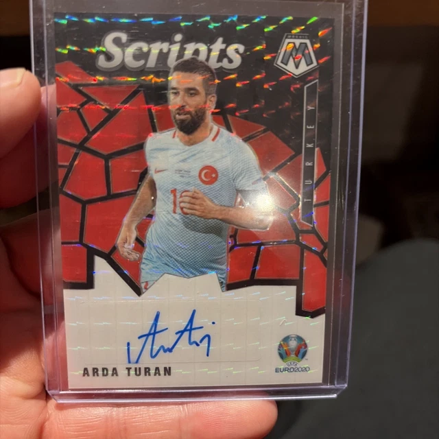 2021 Panini Mosaic Uefa Euro 2020 Scripts Arda Turan Black 1/1 Turkey