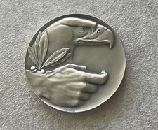(ND) Geneva Geneve Silvered Bronze Swiss Shooting Medal R-776var. L2