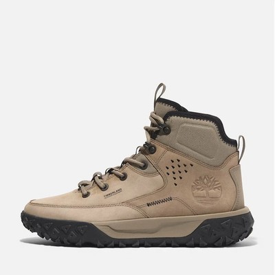 Timberland Greenstride Motion 6 Mid Freizeit Wanderstiefel beige/schwarz Größe 7 - 10,5
