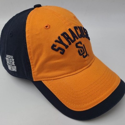 Vintage Syracuse Orange Hat Adjustable Drew Pearson College Gameday Orangemen