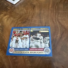2003 Topps - Postseason Highlights Los Angeles Angels, San Francisco Giants #351