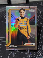 2025 Topps Chrome Formula 1 Oscar Piastri McLaren F1 Refractor #6