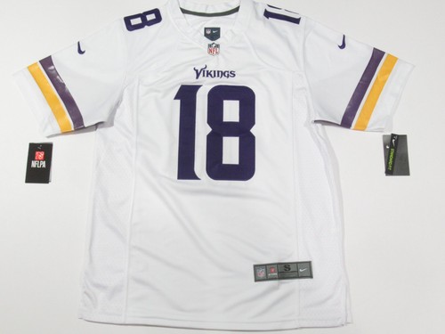 Justin Jefferson #18 Minnesota Vikings Men's Game Season Jersey White