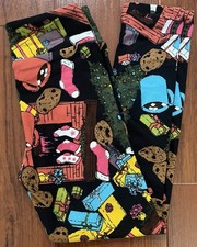 LuLaRoe Kids Leggings Christmas S/M NWOT