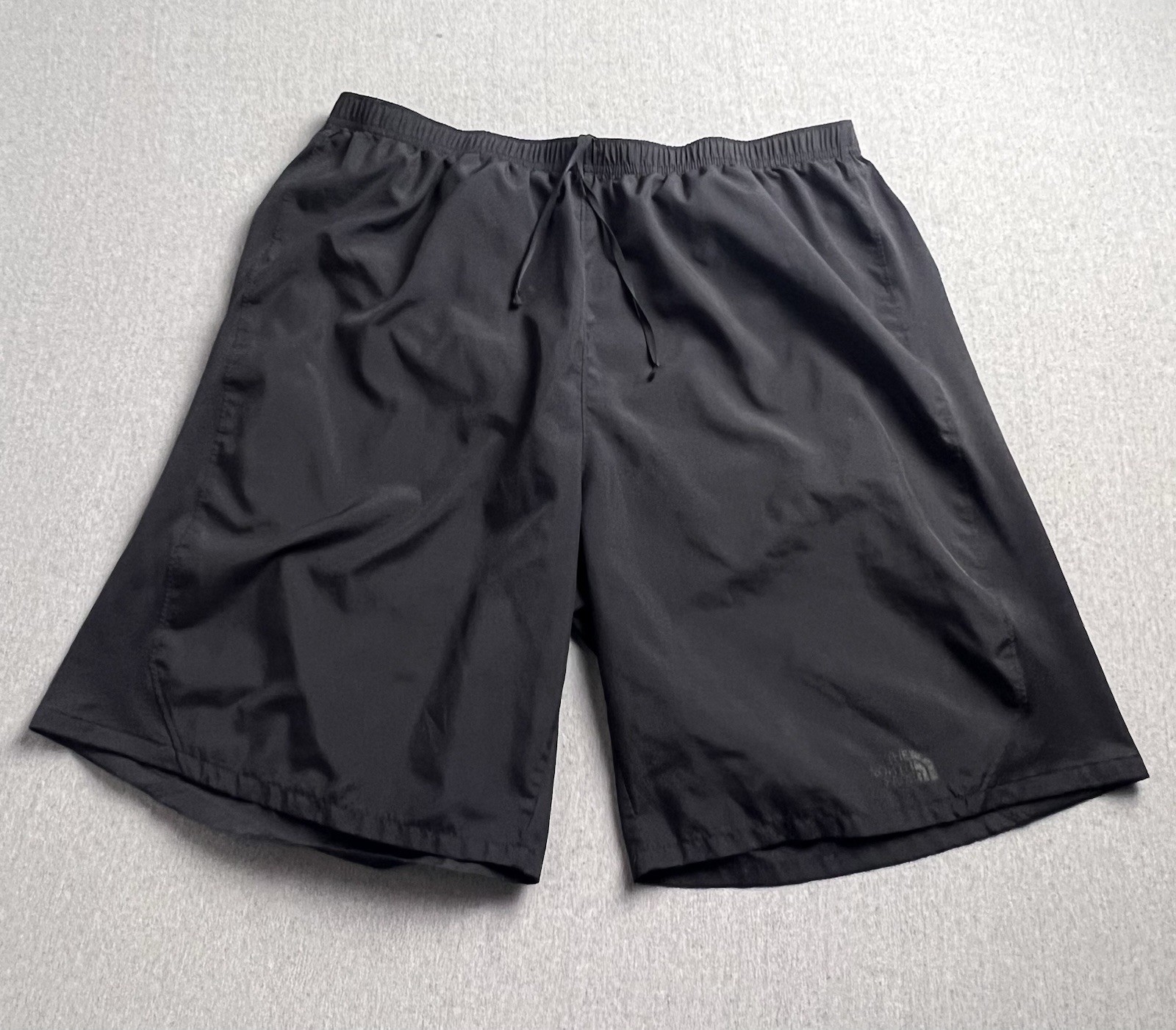 The North Face Shorts Mens XL Black Drawstring Running Hiking Stretch Athletic