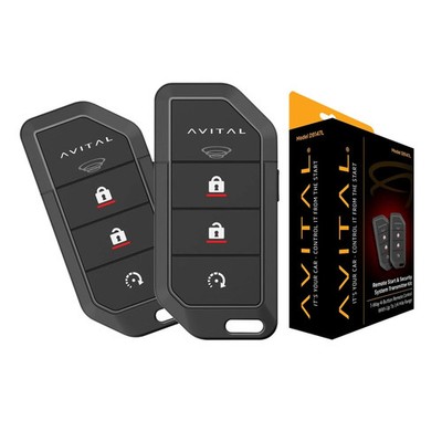 Avital D9147L Two 1-Way 4-Button Remotes 1/4-Mile Range for use w/ DS3/DS3+ New