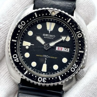 Made in 1977 Working Seiko Third Diver 6306 7001 Automatic