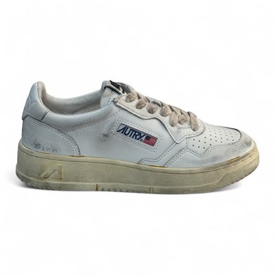 Damenschuhe AUTRY Super Vintage Leder niedrig bequem Sneaker