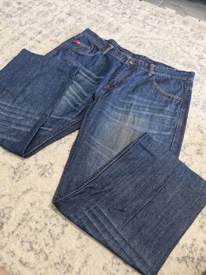 Lee Cooper Mens Jeans W34 L35 Denim  Harry Straight Medium Wash 