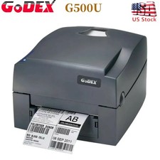 Godex G500u 203dpi USB Barcode Printer 203dpi direct thermal transfer-US STOCK