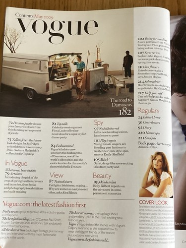 Vogue Magazine: May 2009 UK. Can You Feel Good? Daria Werbowy Cover - Picture 6 of 10