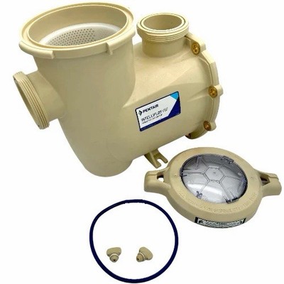 Pentair IntelliFlo 3  3hp-Pool Pump Strainer Housing w/ Lid O-Ring Drain Plugs 