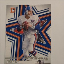 Panini Rookies & Stars 2025 John Elway Denver Broncos #6 Football Card