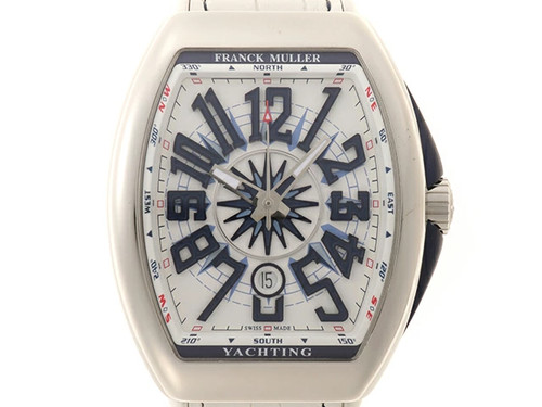 Franck Muller Vanguard Yachting V45SCDTYACHTING 44mm White Dial Automatic #DW359