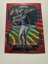 2022 Panini Prizm - Tier II Nicholas Lopez #129 Red Wave Prizm /99