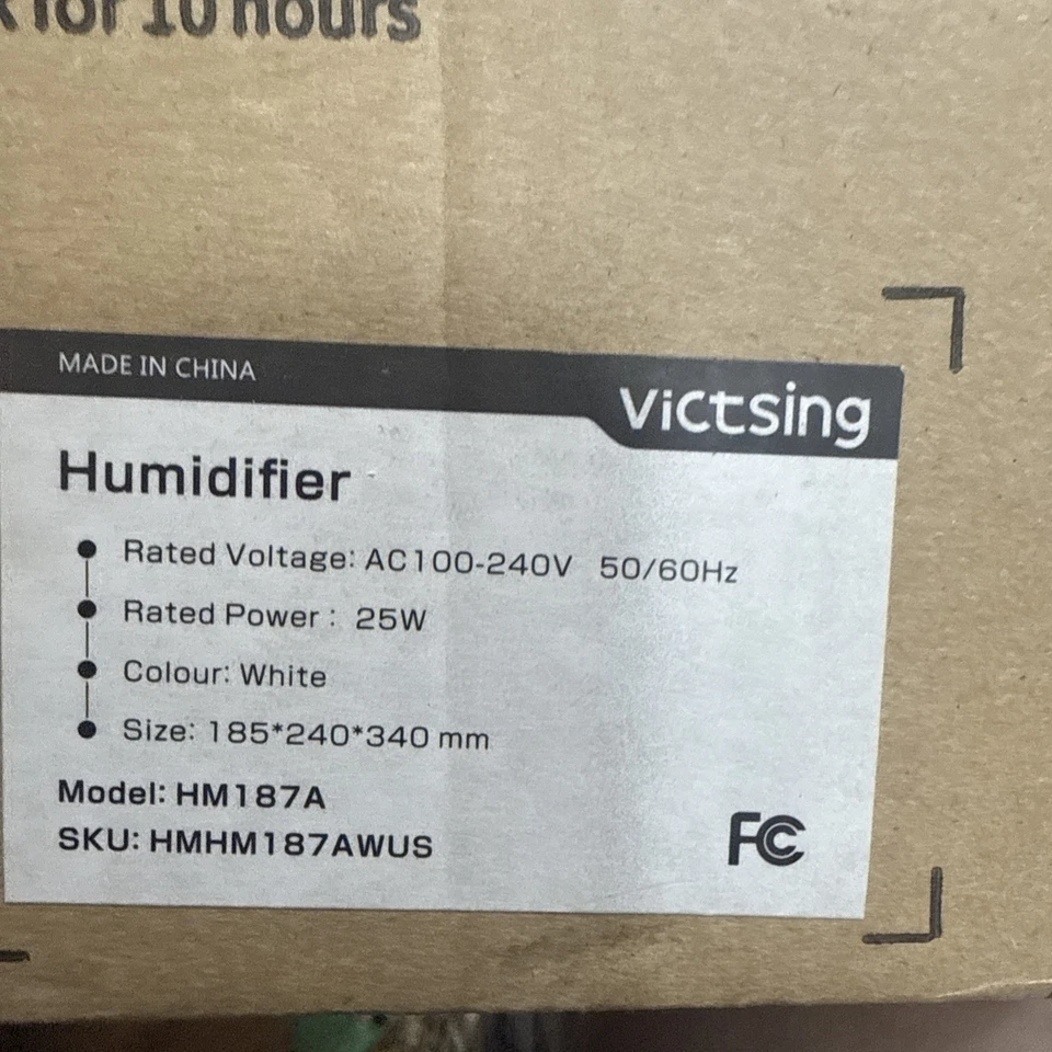 Victsing Smart Humidifier HM187A for Bedroom Office White - Image 3 of 3