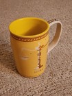 743.Anthropologie, Danielle Kroll, “LIBRA” Yellow Porcelain 14 Oz Mug, Gold Trim — photo 5