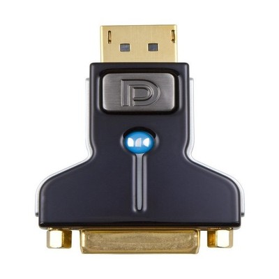 Monster HQ DVI-D Displayport-Adapter Gold DP Display Port für TV Monitor Beamer