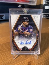 2021 Topps Tribute - Tribute Autographs Torii Hunter Orange /25 Auto #TA-TH