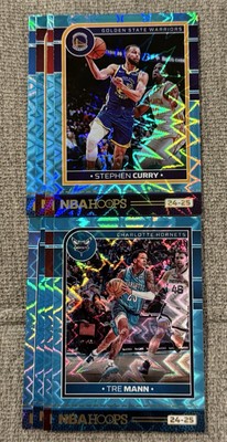 2024-25 Panini NBA Hoops Basketball Cards - TEAL EXPLOSION