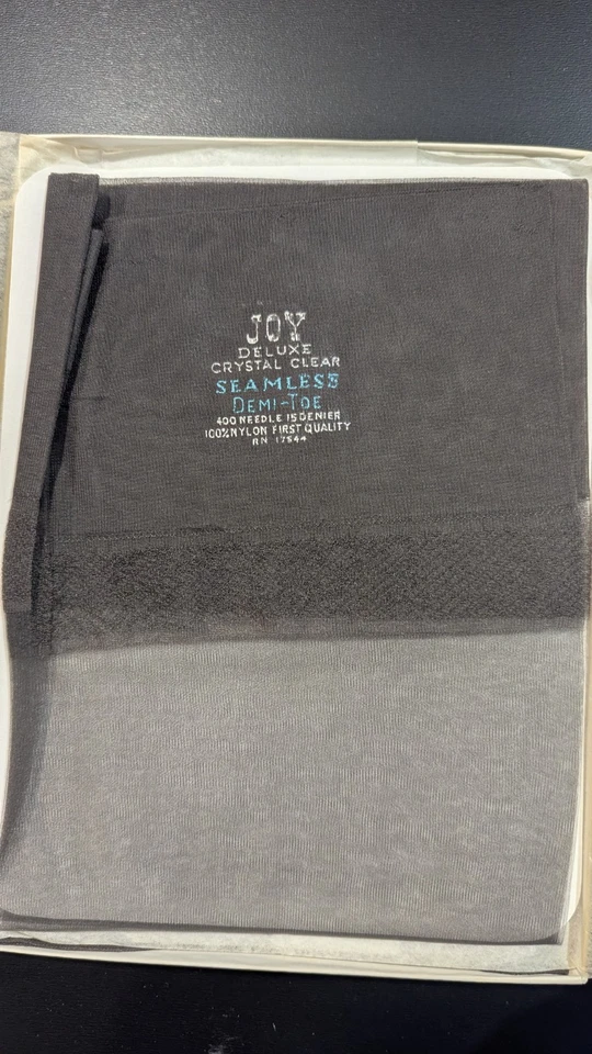 Medias de nailon vintage Lady Barbara - "Night Mist" - 10M - 3 pares  Foto 2 de 3