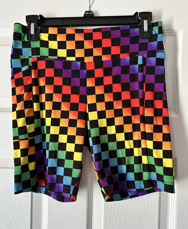 No Boundaries Junior’s Active 短裤带侧口袋 ~ M 码 (7-9) ~(2 件套) — 第 2/4 张图片