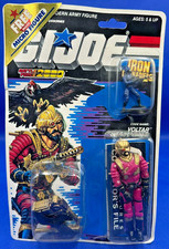 GI Joe IRON GRENADIERS VOLTAR 1988 MOC Sealed Mini Figure Cobra Officer Variant