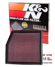 Engine Air Filter: Increase Power Acceleration, Washable, Premium,