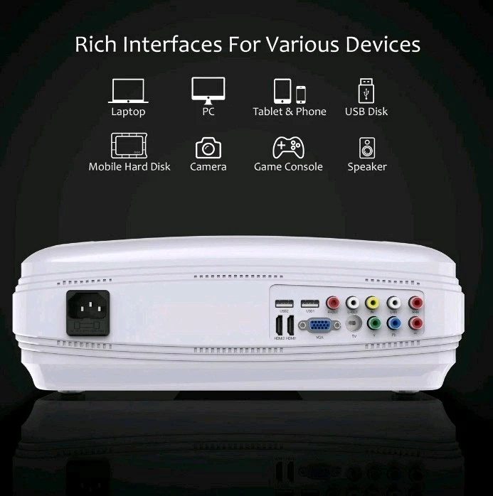 Beamer Excelvan BL 59,  Android 6,01 - Bild 4 von 4