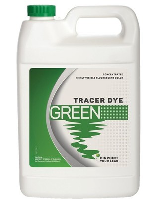 Green Tracing Dye - Highly Visible Concentrated Fluorescent Leak Detection Dy...