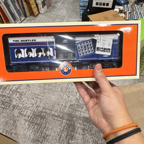 Lionel The Beatles Box Car O Gauge Blue White Diecast 6-29968 BRAND NEW! | Condition: New
