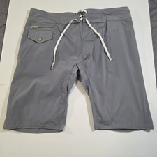 Costume da bagno grigio Dsquared2 Board Shorts tasche cargo taglia 54 Made in Italy