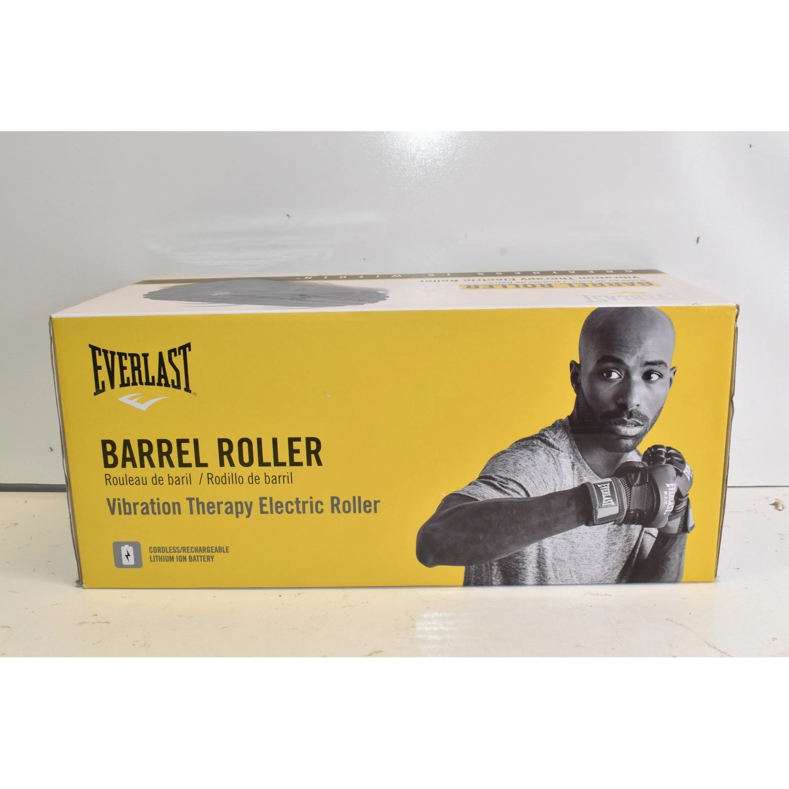 Everlast Barrel Roller Black Vibration Therapy Electric Foam Roller NEW
Opens in a new window or tab