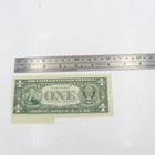 Series 1974 $1 Fold Over Miscut 3rd Printing Error Note US Currency NR #C921-1 — photo 7