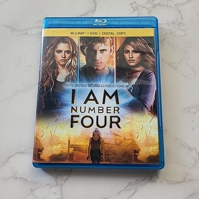 I Am Number Four NICE Three-Disc Blu-ray DVD Combo 2011 ALL region Discs FAST SH