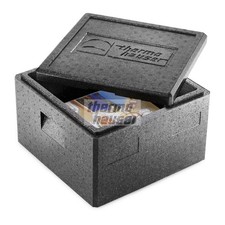 Thermal Pizza Transport Box with Lid 35x35x30.5 cm Thermohauser - Pizzeria