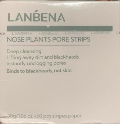 LANBENA Nose Plants Pore Strips, 1.06 oz. New In Box Free Shipping. Exp 10/2028