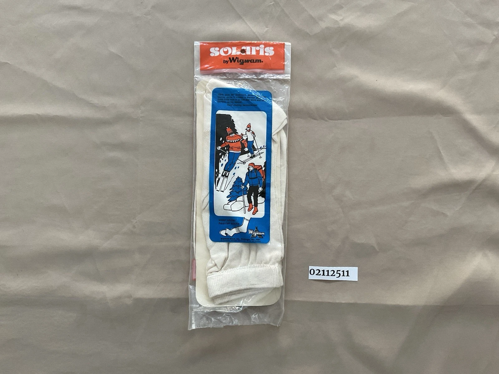 Solaris by Wigwam 100% Pure Silk Under Socks 1960s Sportsmen Rare NOS 13
