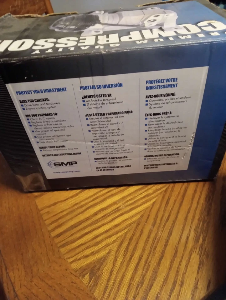 compresor de aire acondicionado. Se adapta a un GMC Sonoma 1994-1996 o Chevy s10 Foto 2 de 4