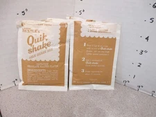 Nestle's QUIK SHAKE 1960s (1) full pack drink mix chocolate milk shake powder