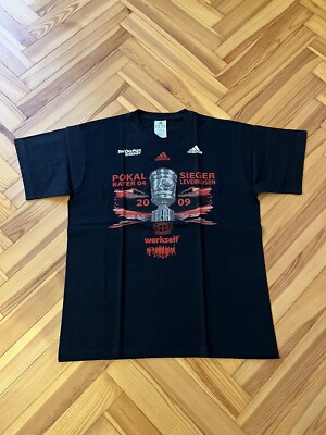 Fehldruck Pokal Sieger Shirt Bayern 04 Leverkusen -2009-