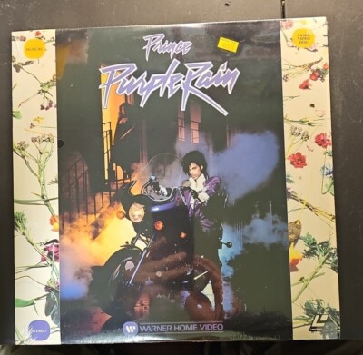 Prince Purple Rain Laserdisc Laser Disc EX WHV Apollonia Morris