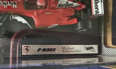 Rare - Hot Wheels Racing F1 Model (02) Ferrari F-2002 (54618
