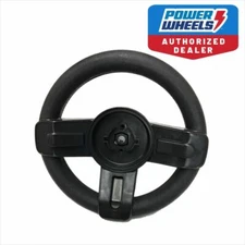 Power Wheels J4390-9769 J4390 Ford Mustang Black Steering Wheel Genuine