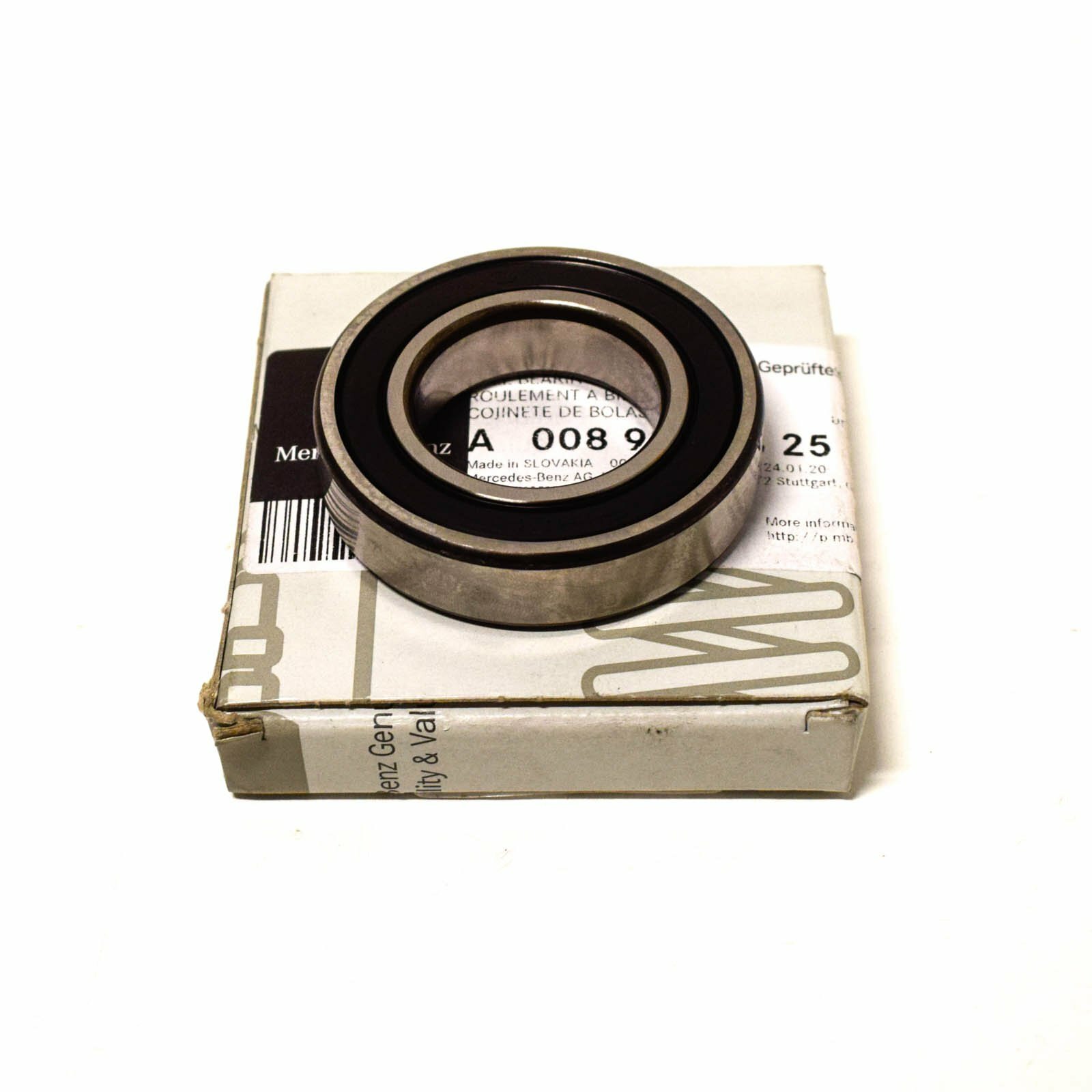 NEW MB E W211 PROPELLER SHAFT CENTER SUPPORT BEARING A0089814325 