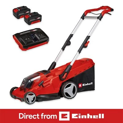 Einhell Cordless Lawnmower 41cm PXC 36V GP-CM 36/41 With 2 Batteries + Charger