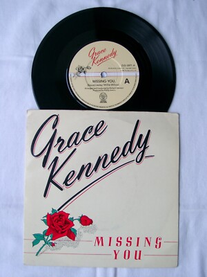GRACE KENNEDY - Missing You 7'' - DJS 10971 - 1981 UK