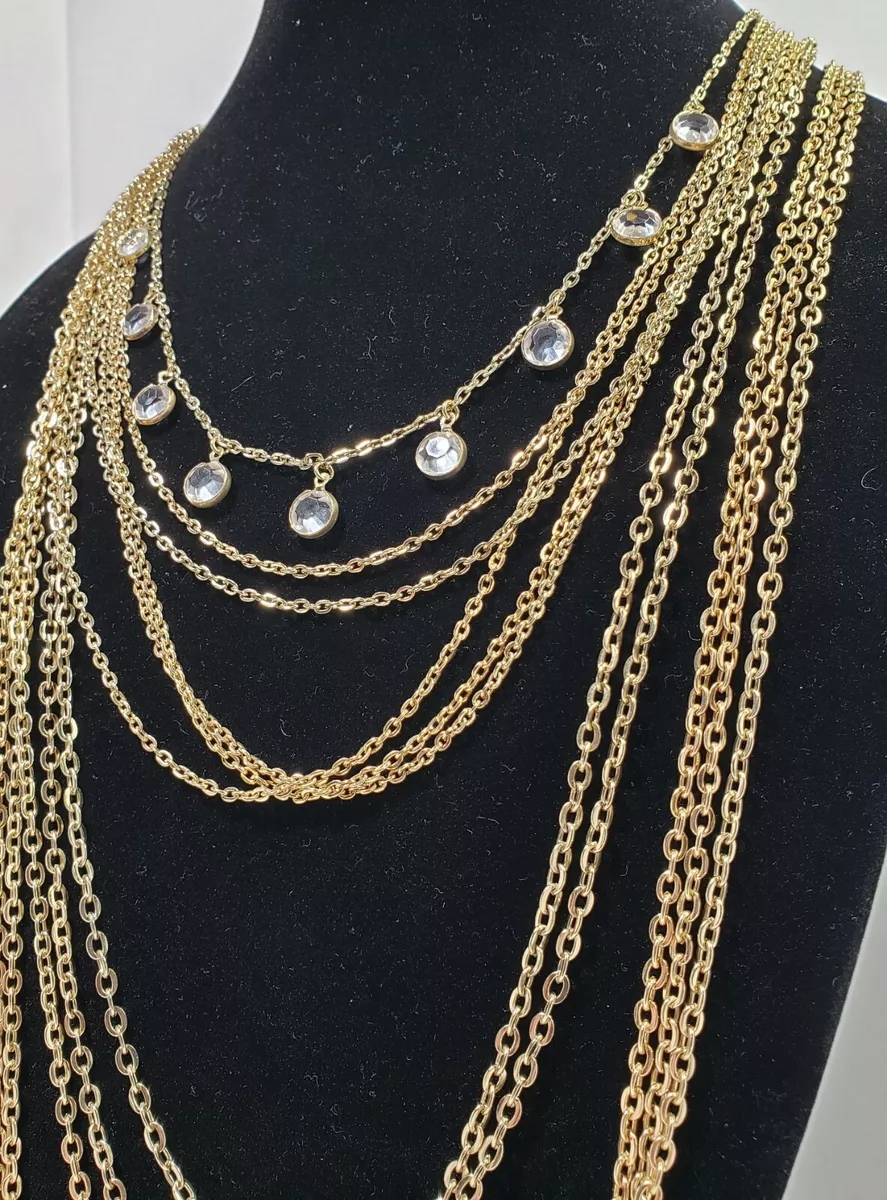 Gold tone cheap necklace chain