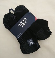 REEBOK MEN'S 6 PK LOW CUT SOCKS RVM203LC07001, SHOE SIZE 6-12.5